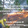 Plan de capacitación para la prevención de incendios forestales n la región chortí 2008